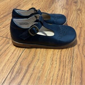 Kiderence Navy T-Strap Mary Jane Kids Shoes | Size 11